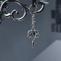 Black Orb Bag Charm