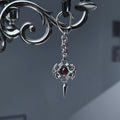 Red Orb Bag Charm